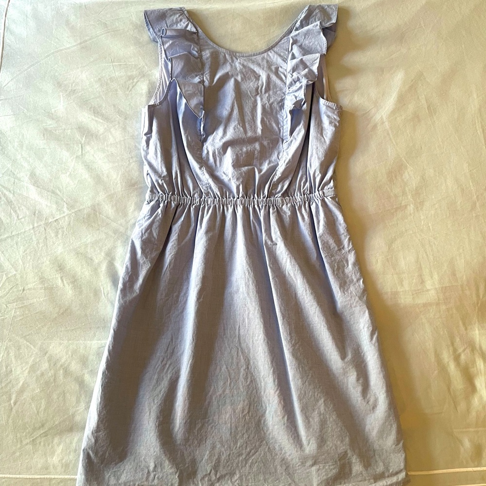J. Crew ruffle dress